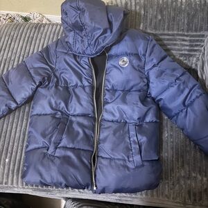 Stylish Kids' Navy Puffer Jacket